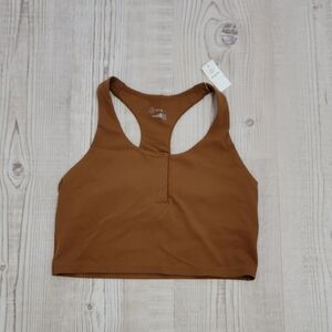 Offline By Aerie Brown Real Me Recharge Minimal Support Bra